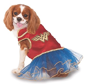 DC Comics Wonder Woman Pet Tutu Dress, X-Small