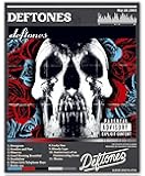 ZUKIY Deftones Skull Roses Cover - Dark Rock Poster Wall Art 8x10 Unframed - Heavy Metal Band Inspired Decor for Bedroom Studio Office - Emo Goth Aesthetic Tapestry Style Print for Music Lovers