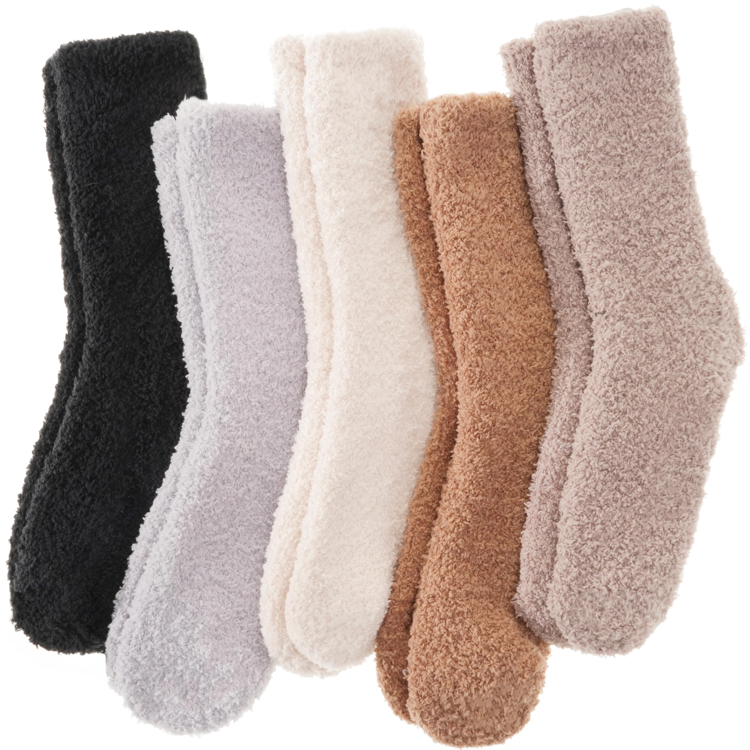 ANTSANG Fuzzy Socks for Women Men