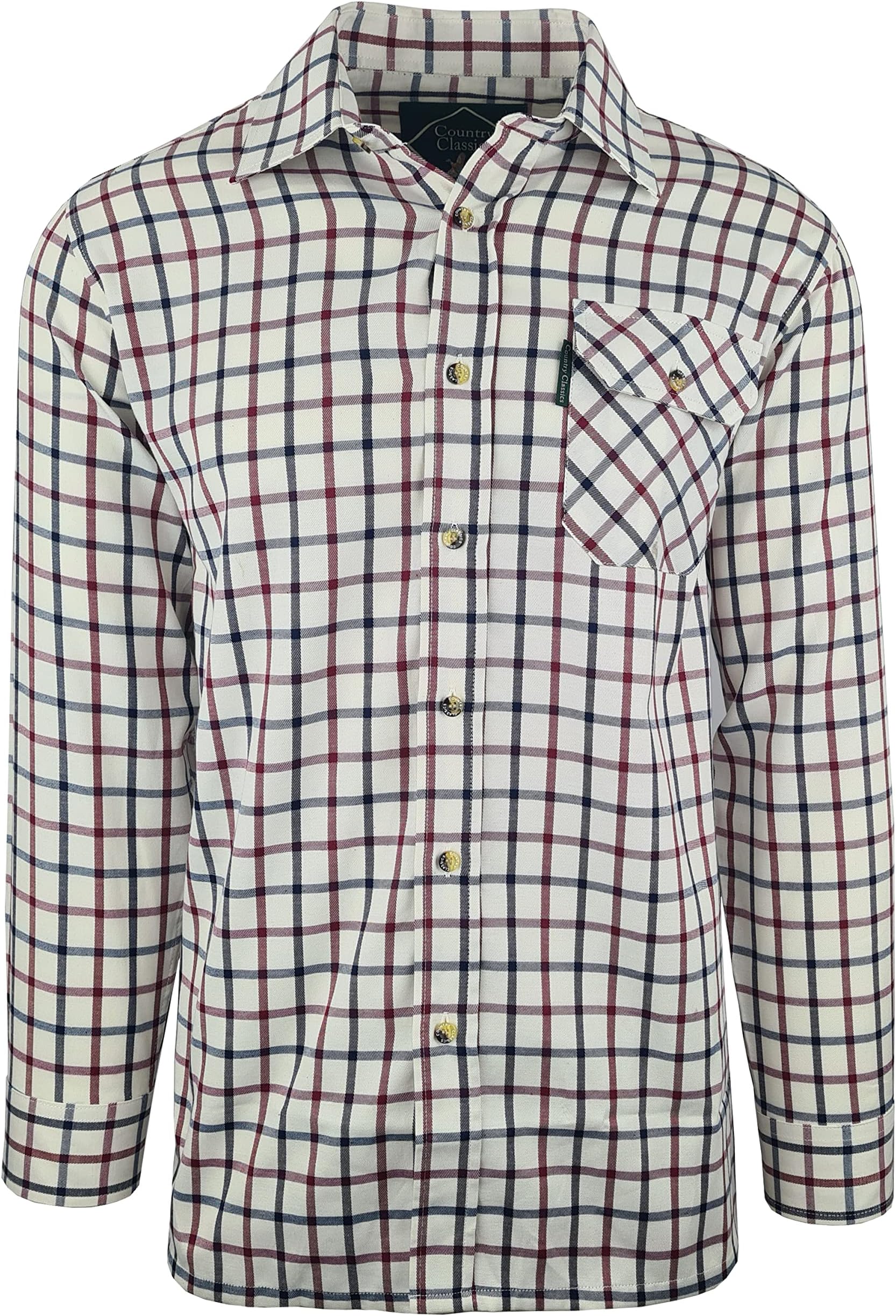 Country ClassicsMens Long Sleeve Check Country Shirts