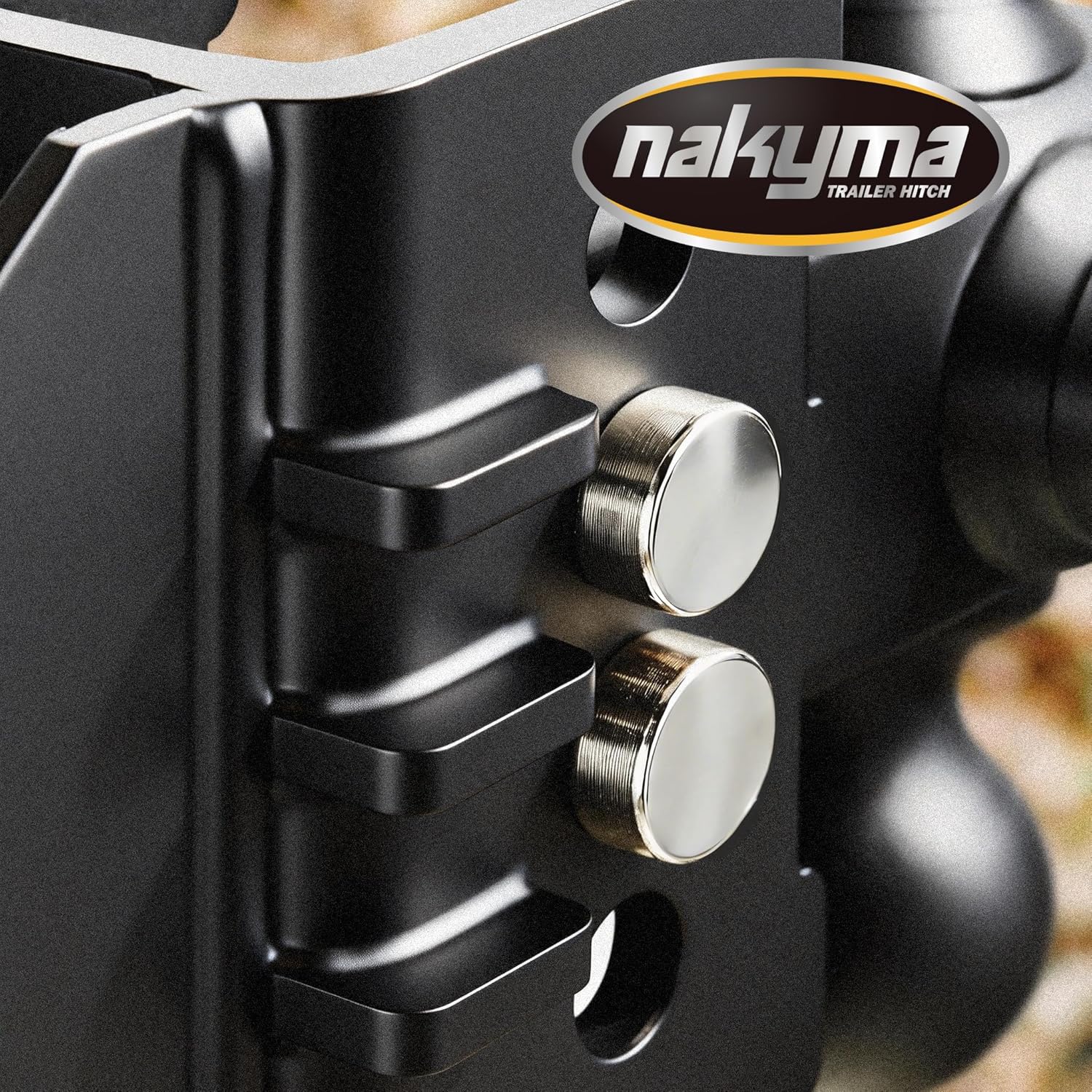 Adjustable Drop Hitch, 8 Inch Drop Tri Ball Mount(1-7/8'', 2''&2-5/16''), Max 18,500 LBS GTW-Truck Trailer Hitch with Double Anti-Theft Pins Locks, Fits 2-Inch Receiver