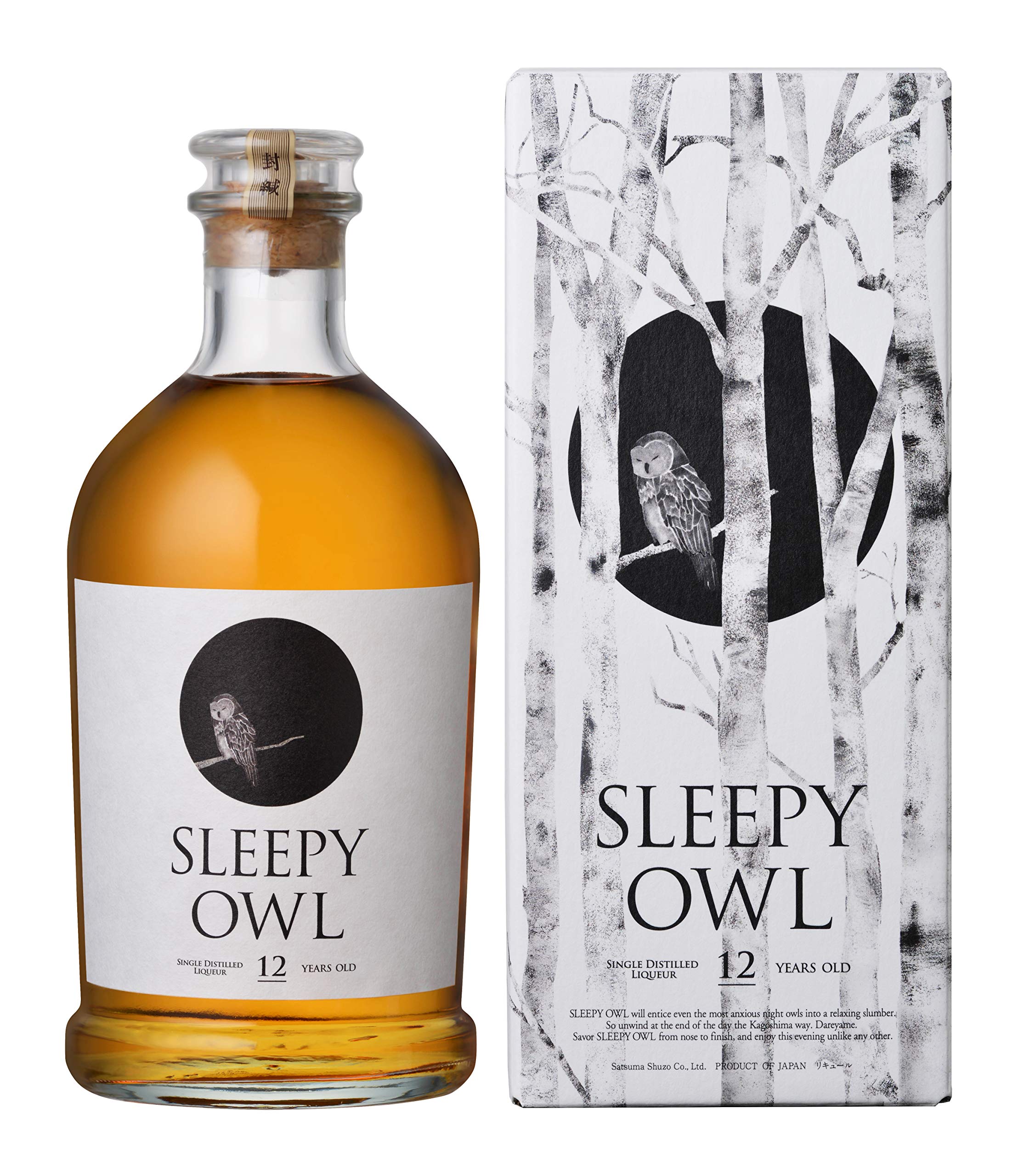 SLEEPY OWL スリーピーオウル 720ml 2本セット Amazon.co.jp: SLEEPY OWL スリーピーオウル 40度 720ml 薩摩酒造