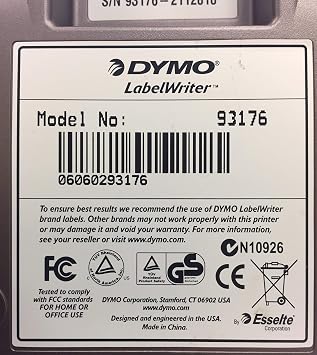 DYMO LabelWriter 400 Turbo Model 93176 