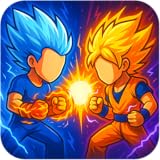 STICKMAN acción SUPER dragón: Juegos de Peleas y Lucha con Guerreros Ninja. ¡Vive la batalla de un Super Saiyan en este juego de dragon ball z!