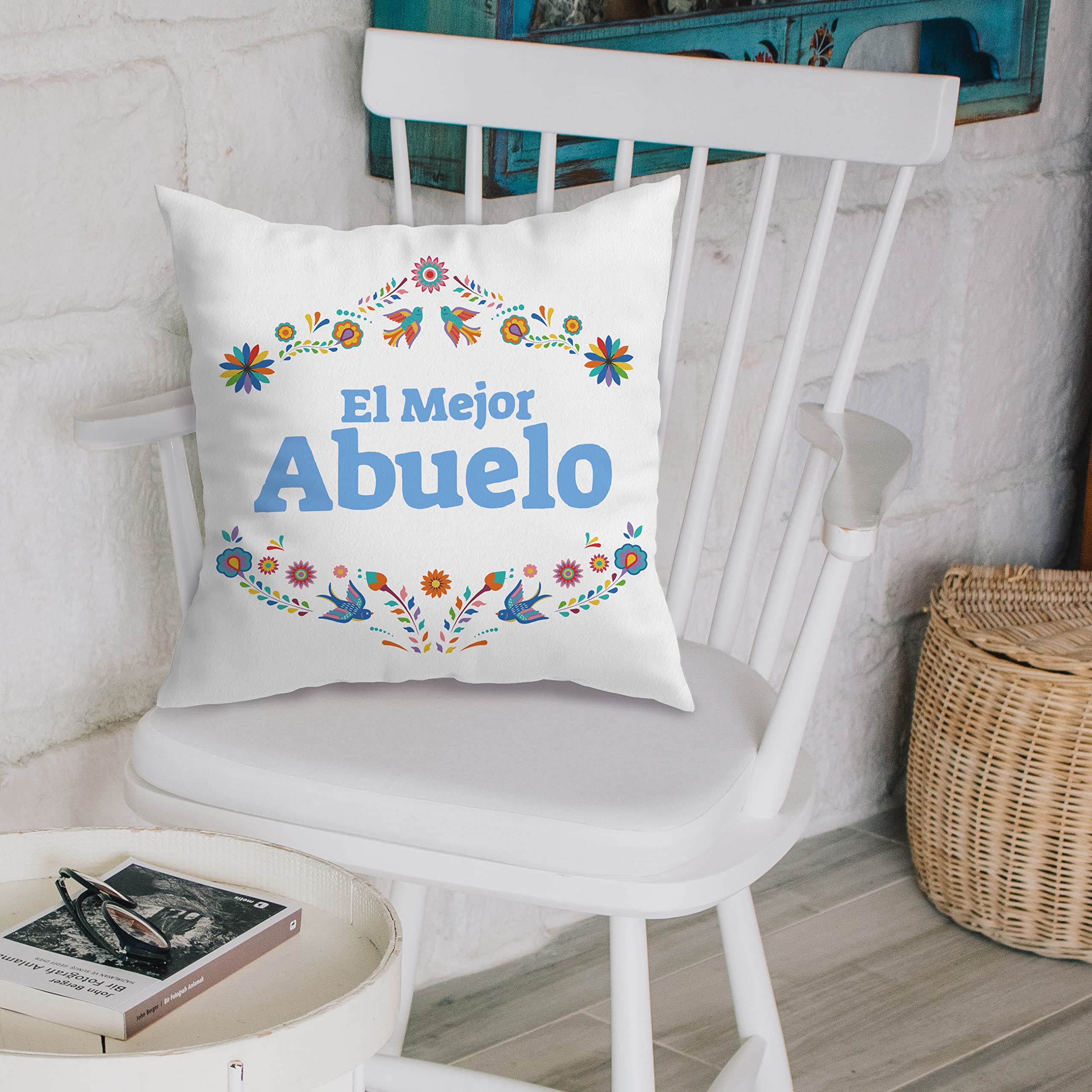 Abuelo Geschenkdecke Mit Spanischem Spruch – Weiche Flanell-Überwurfdecke 127x152 Cm Für Opa/Großvater