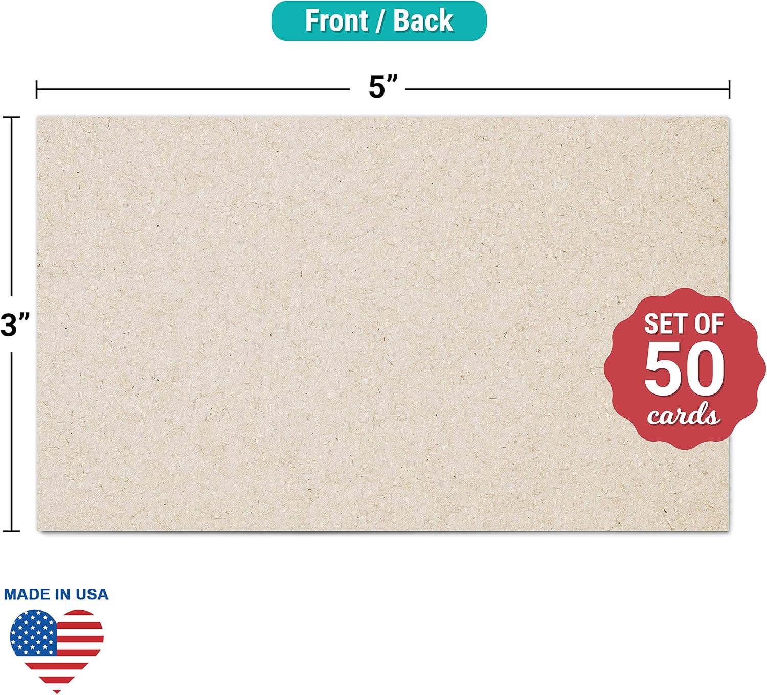 Carte Kraft Bianche AKOLAFE - 800 Pezzi 89x54 Mm, Per Biglietti Da Visita, Messaggi E Fai Da Te