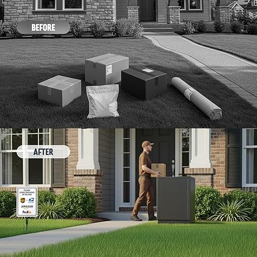 Miniatura 7 de SmartSign Letrero de 10 x 7 pulgadas con estaca de 18 pulgadas, aluminio laminado resistente al óxido de 40 mil, multicolor, juego de 1, fabricado