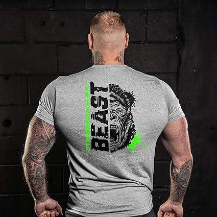 Gymisjh Lifestyle Gym Still Open - Camiseta De Entrenamiento Para Hombre, Camiseta Motivacional Para Gimnasio, 1. Gimnasio Sigue Abierto Verde Militar, Pequeña