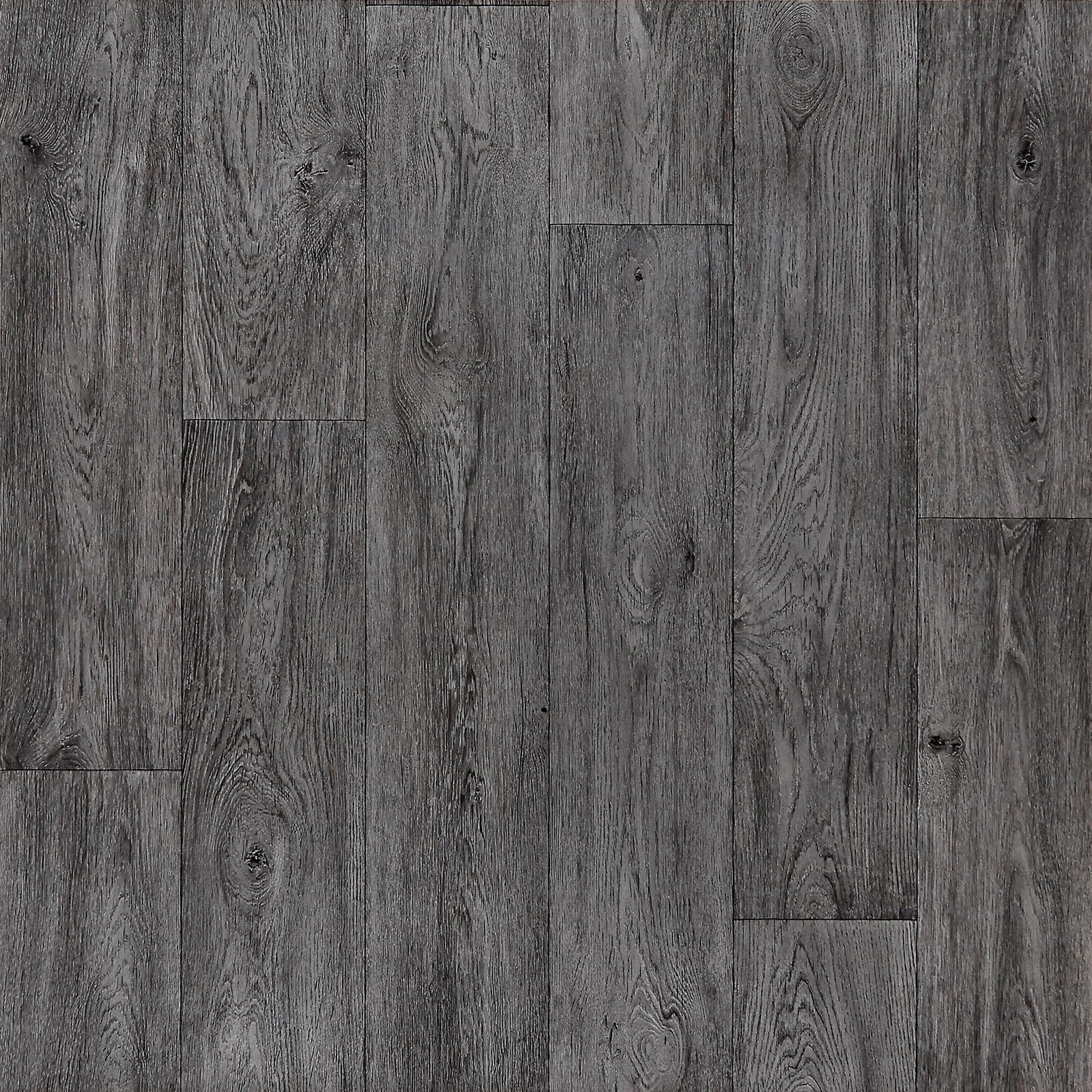 Grey Aged Oak Planks Maestro Vinyl Flooring 2mm Anti-Slip Lino for Kitchen Bathroom (W: 2m x L: 3.5m)