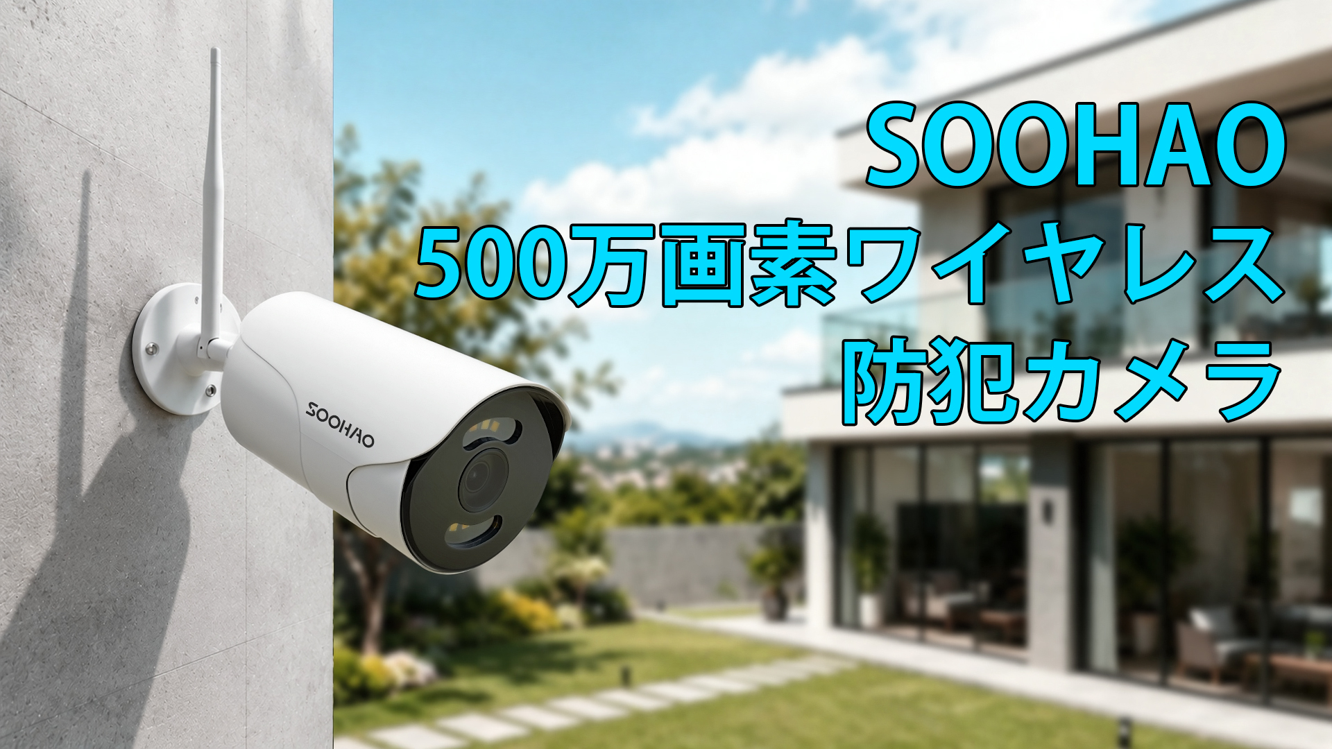 Amazon.co.jp: SOOHAO 防犯カメラ ワイヤレスカメラ 500万画素 増設用