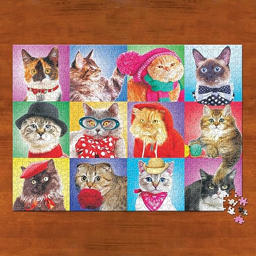 Miniatura 2 de Eurographics Silly Cats - Rompecabezas de 300 piezas