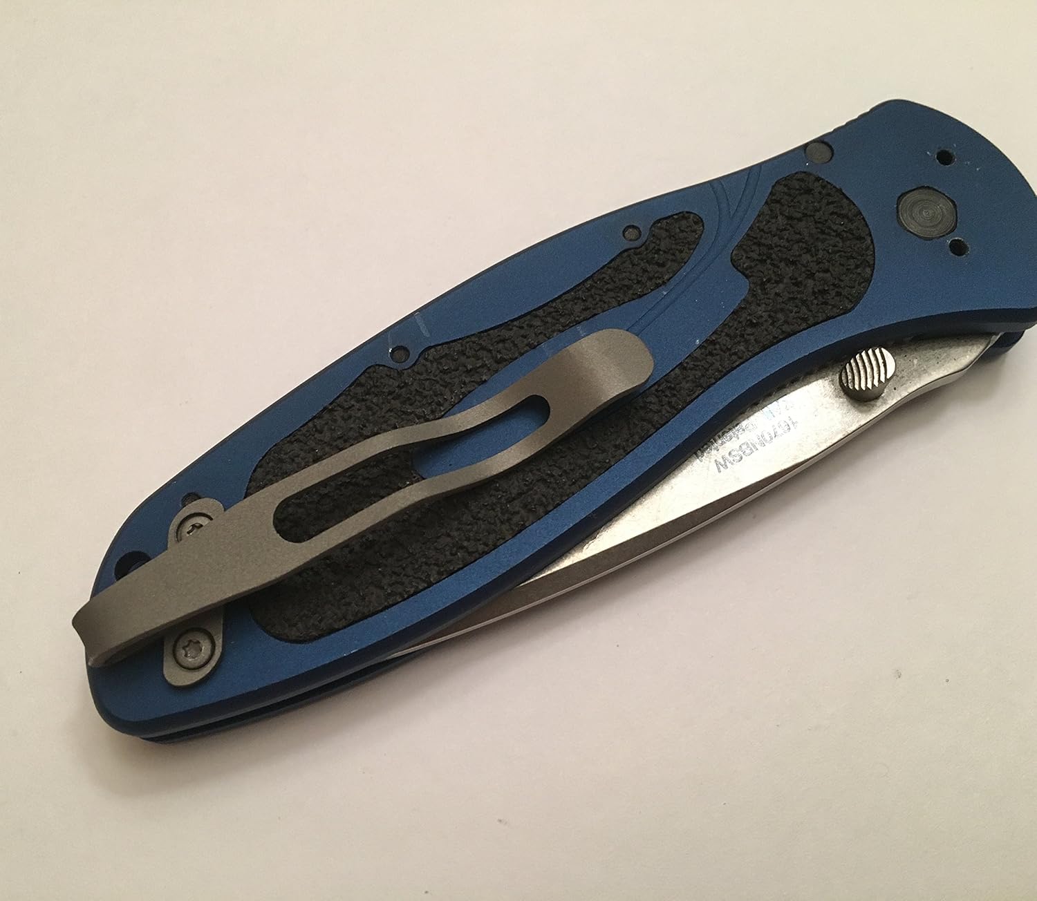 Bead Blast Titanium Deep Carry Pocket Clip for Kershaw Blur 1670 Knife