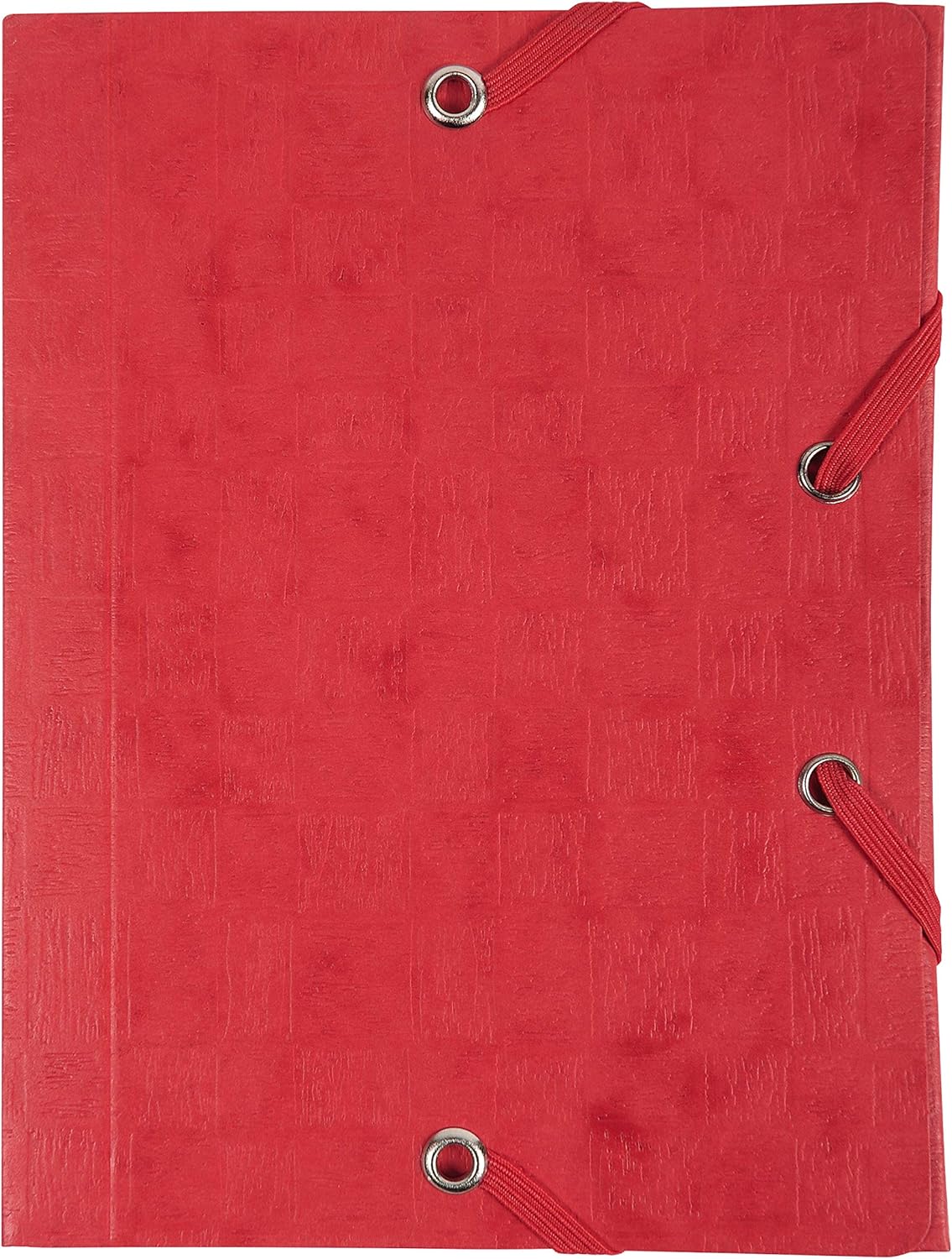 Exacompta - Ref. 50750E - Pack of 25 Elastic folders 3 Flaps Glossy Card 425 GSM - Pocket Size - 12x16cm - Assorted Colours