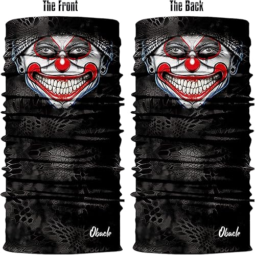 Miniatura 114 de Obacle - Media máscara de calavera, para protección contra el viento, el sol, sin costuras, 3D, para hombres, mujeres, duradera, delgada, Hombres