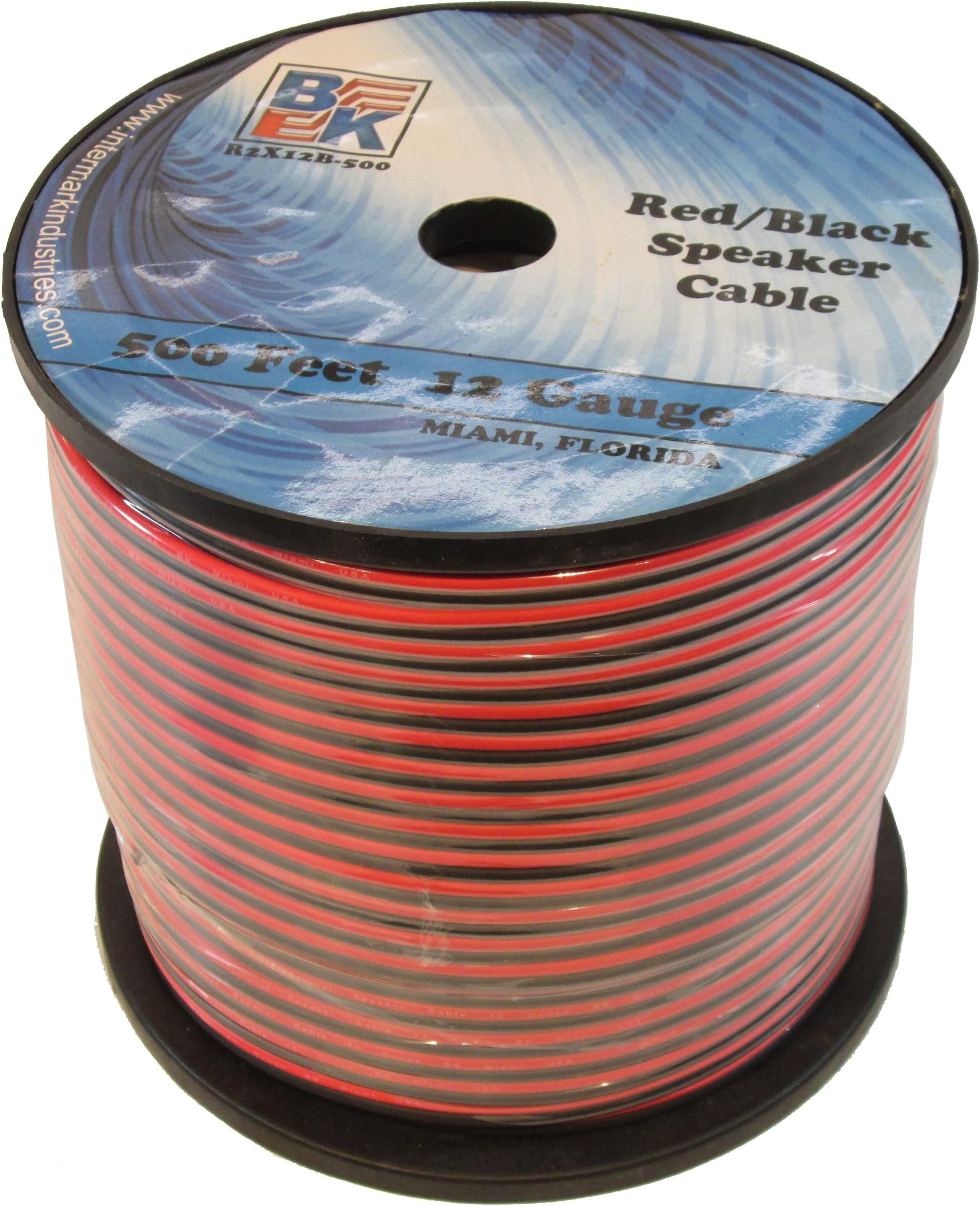 Blast King IR2X12B 12 Gauge Speaker Wire, 500 Feet