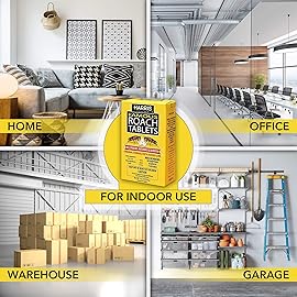 Harris Roach Tablets, Boric Acid Roach Killer with Lure for Insects (4oz, 96 Tablets)