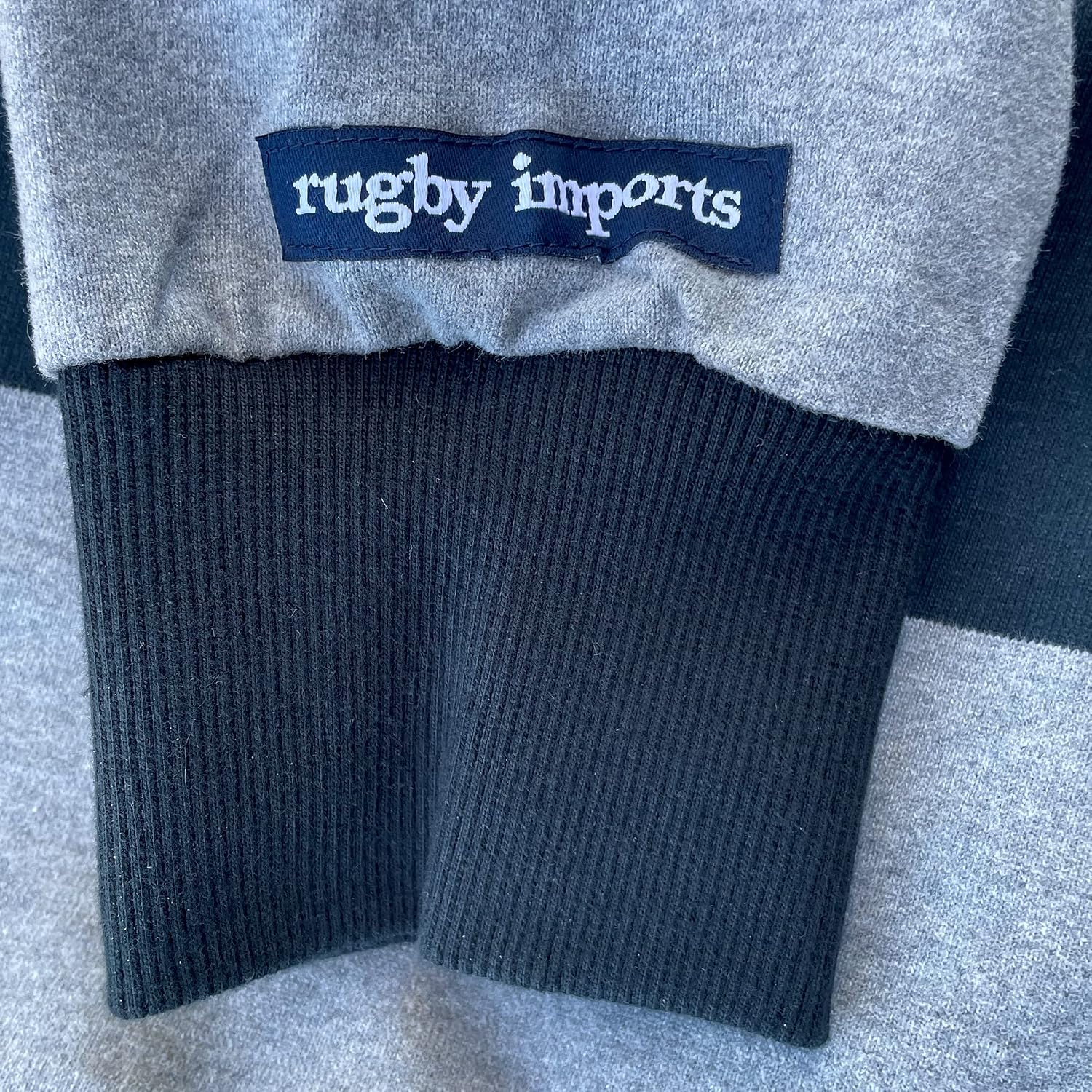 New Zealand Grey Hoops Rugby Jersey