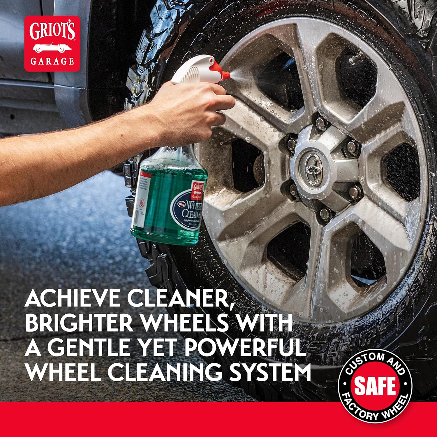 Griot's Garage Wheel Cleaning Kit, Includes Wheel Cleaner, Long-Reach Scrubbing Wheel Brush, and Two Mitts, 11224 - Image 5