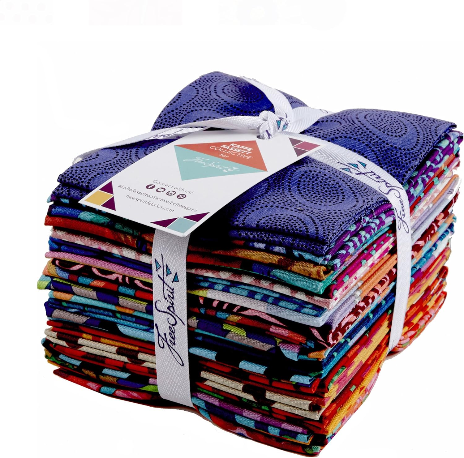 Freespirit Mystery Kaffe Fassett Fat Quarter 20 Pcs. Multi, Multi