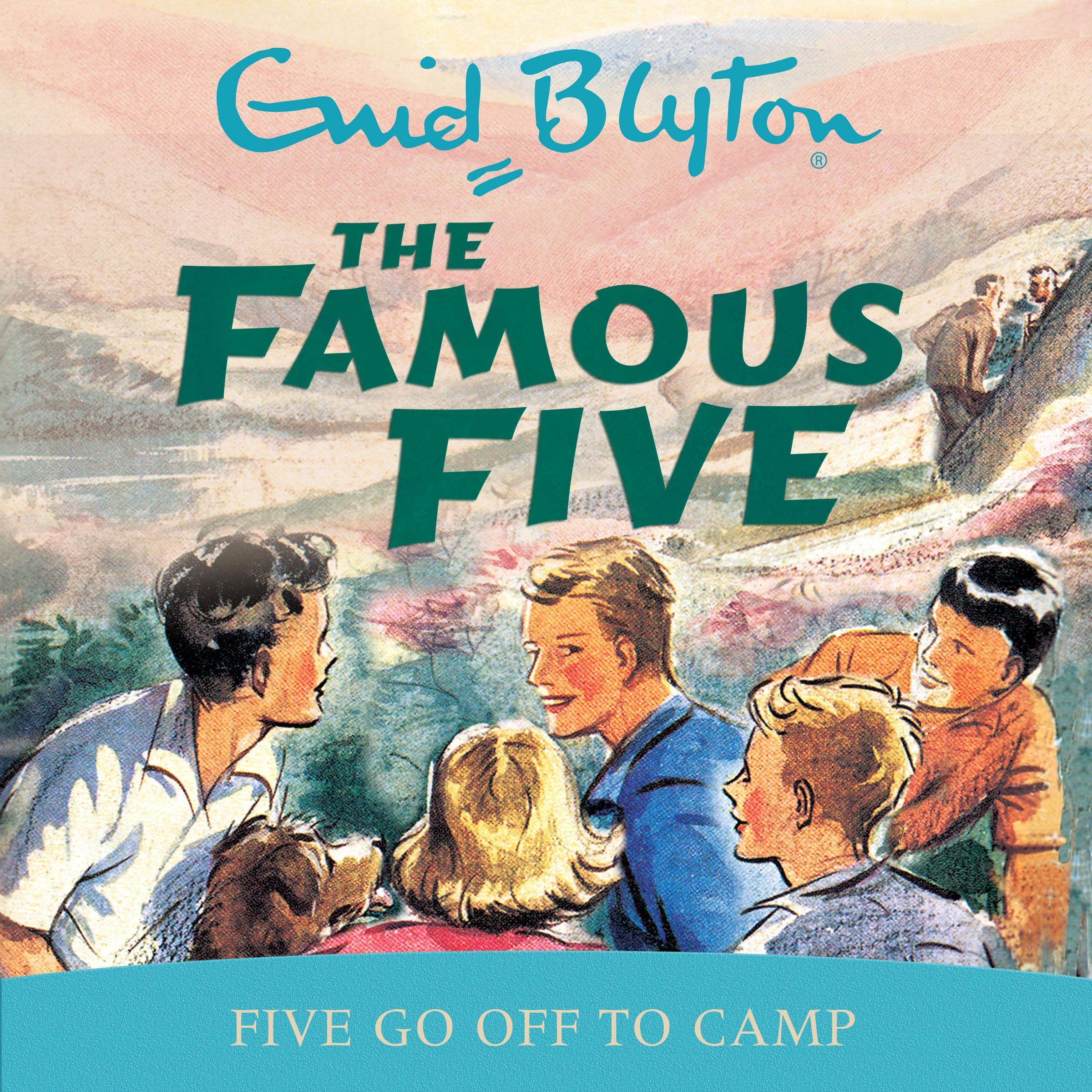 Cover art for Five Go Off To Camp