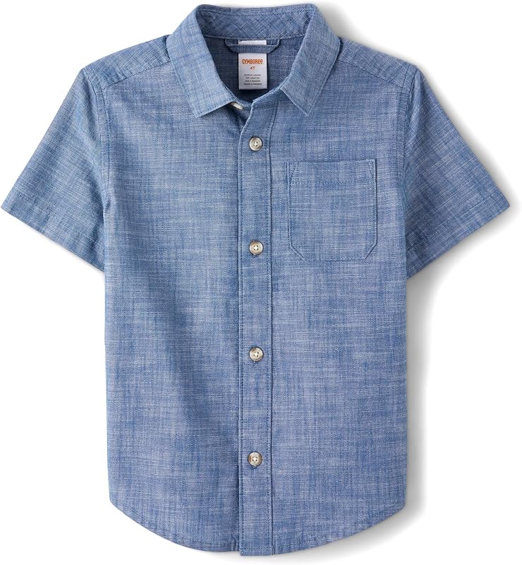 Gymboree,Matching Family Short Sleeve Button Up Shirt