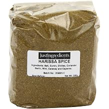 JustIngredients Essentials Harissa Spice Blend 500 g, Pack of 2