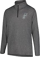 Vista 34 de Ultra Game Mens NBA Official Quarter Zip Long Sleeve Pullover T-Shirt Color del