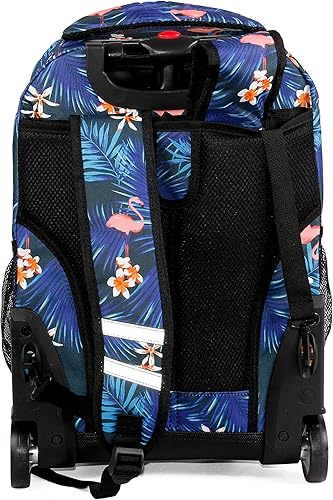 Miniatura 3 de J World New York Mochila rodante Sunrise. Bolsa con ruedas, Nuevo Flamingo, 18", Mochila con ruedas Sunrise. Bolsa de ruedas con ruedas