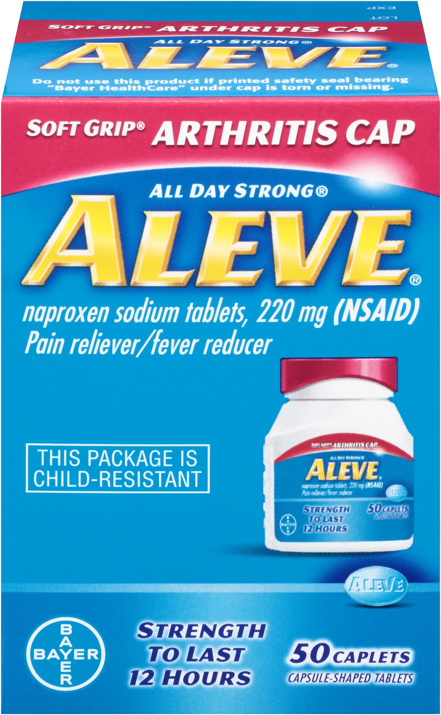 AleveArthritis Caplets, 50Count