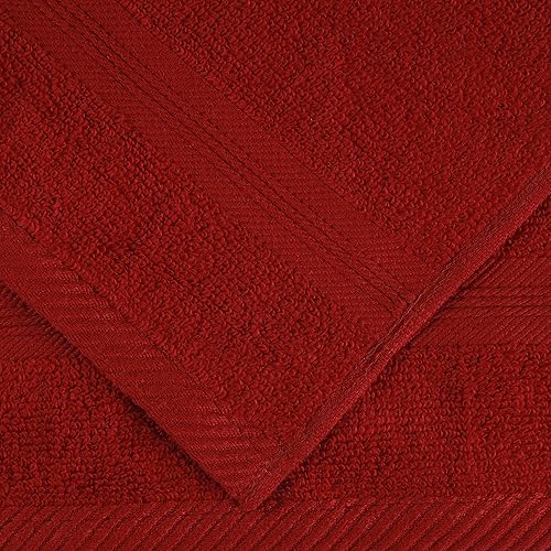 Miniatura 3 de SUPERIOR Juego de toallas de algodón de 3 piezas, toallas esenciales de felpa suave para decoración de baño, ducha, gimnasio, spa, salón, centro