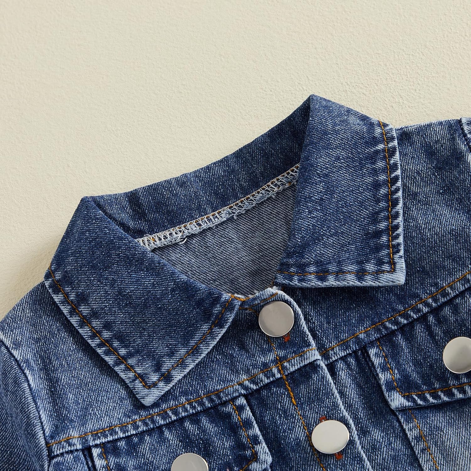 Girls Denim Outfit Long Sleeve Jacket Jean Pants Toddler Fall Clothes