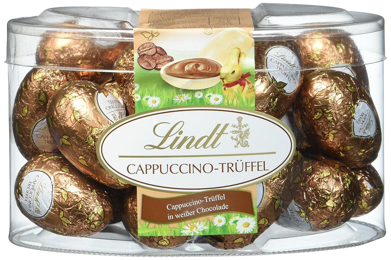 Lindt & Sprüngli Eier, CapuccinoTrüffel, 1er Pack (1 x 450 g) Amazon