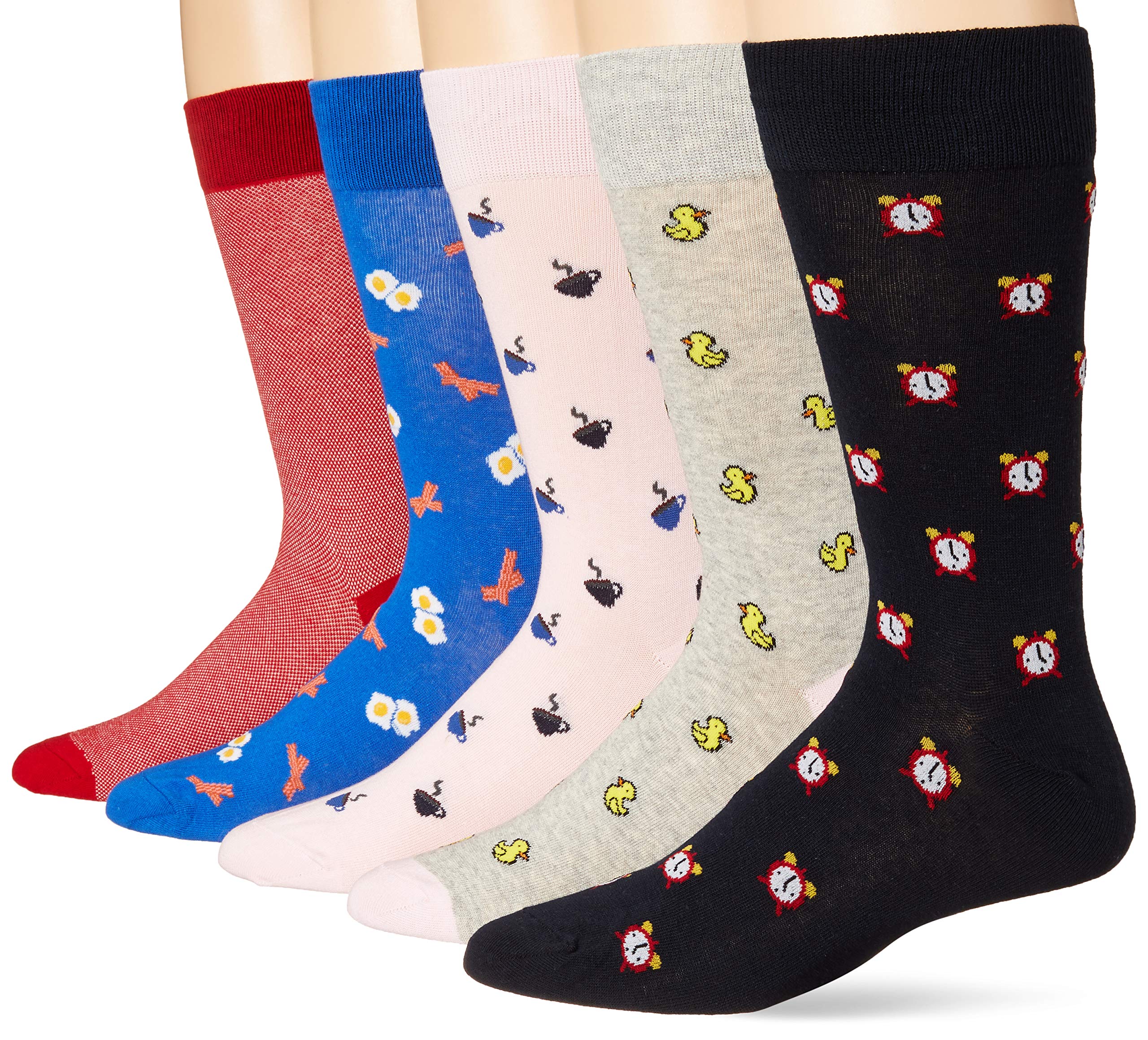 Men's Patterned Socks, Pack of 5