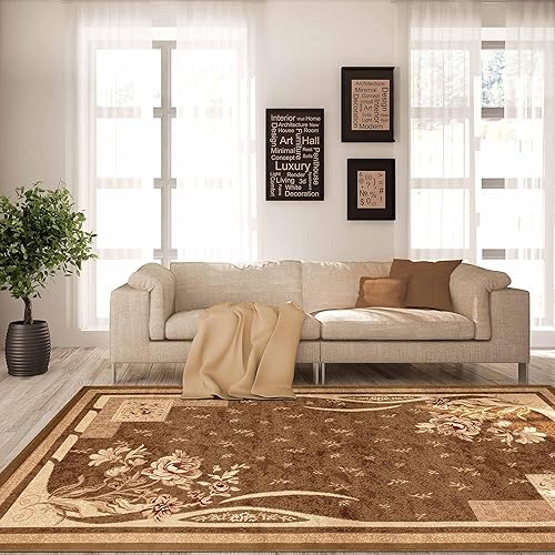 Miniatura 50 de Superior Alfombra de área interior con respaldo de yute, decoración moderna del piso para el hogar, pasillo, sala de estar, cubierta de suelo