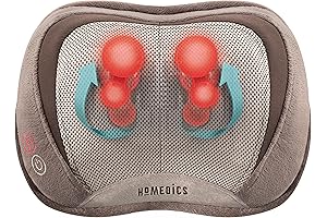 Homedics Neck Massager: Portable Shiatsu Massager for Total Body Relief