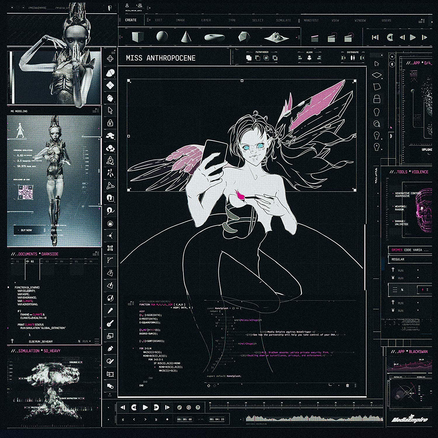 Miss Anthropocene [Audio CD] Grimes