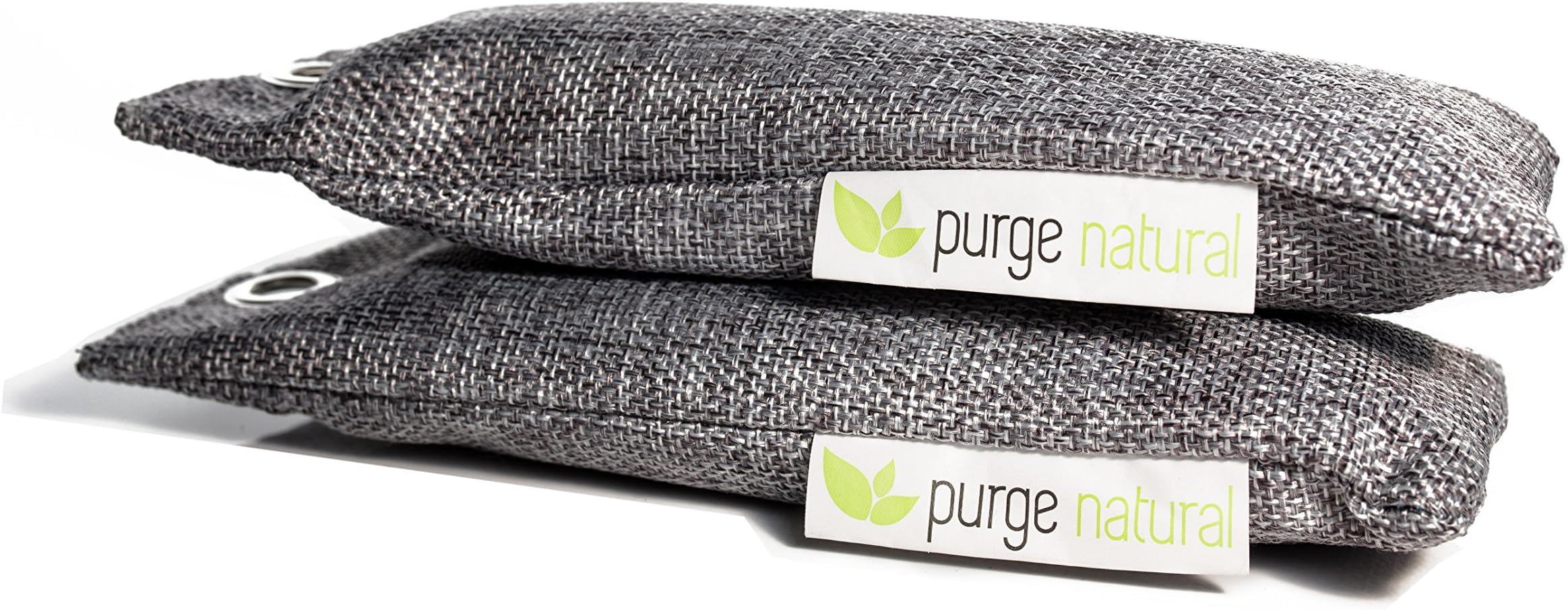 Purge Bag Pack Sets Activated Bamboo Charcoal Air Purifying Bags, All Natural, Chemical and Fragrance Free - Odor Eliminator Dehumidifier Purifier Absorbs Moisture for Home, Kitchen, Closet, Car