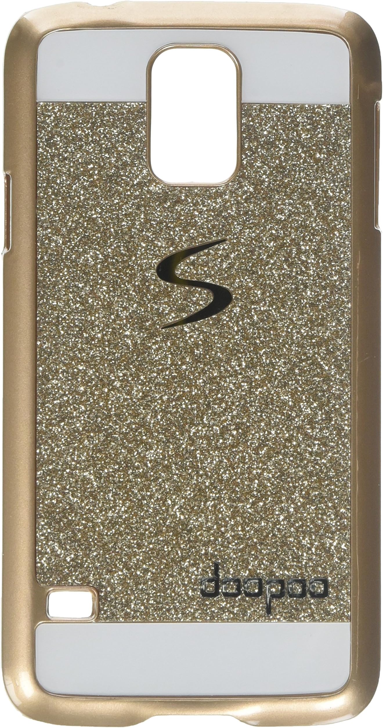 Samsung Galaxy S5 Case,Doopoo TM Luxury Bling Diamond with Crystal Rhinestone Vibrant Trendy Color Slider Style Hard pc Case for Samsung Galaxy S5 (Samsung Galaxy S5, Gold)