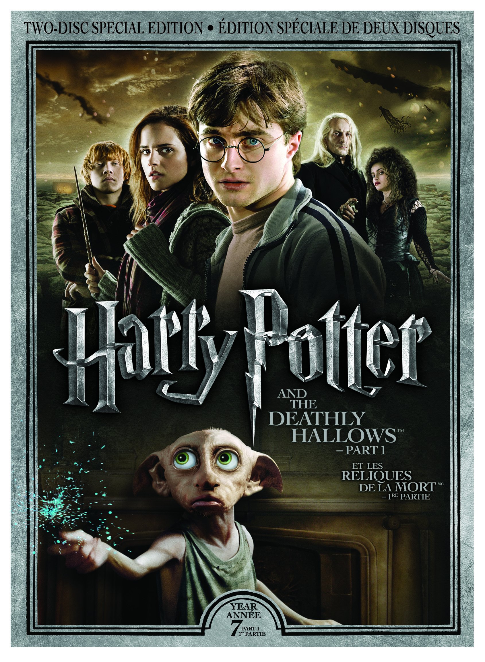 Harry Potter & Deathly Hallows Part I (2-Disc Special Edition Bil/DVD) [DVD]