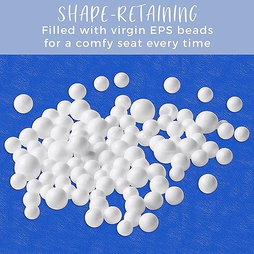 Miniatura 5 de Factory Direct Partners SoftScape Relax-N-Read - Puf con respaldo de apoyo y bolsillos de almacenamiento, flexible, portátil, asiento alternativo