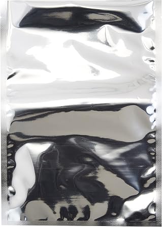 50 1-Gallon Genuine Mylar Bag and 60 300cc Oxygen Absorbers for Long Term Food Storage