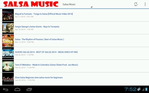 Salsa Music and Video