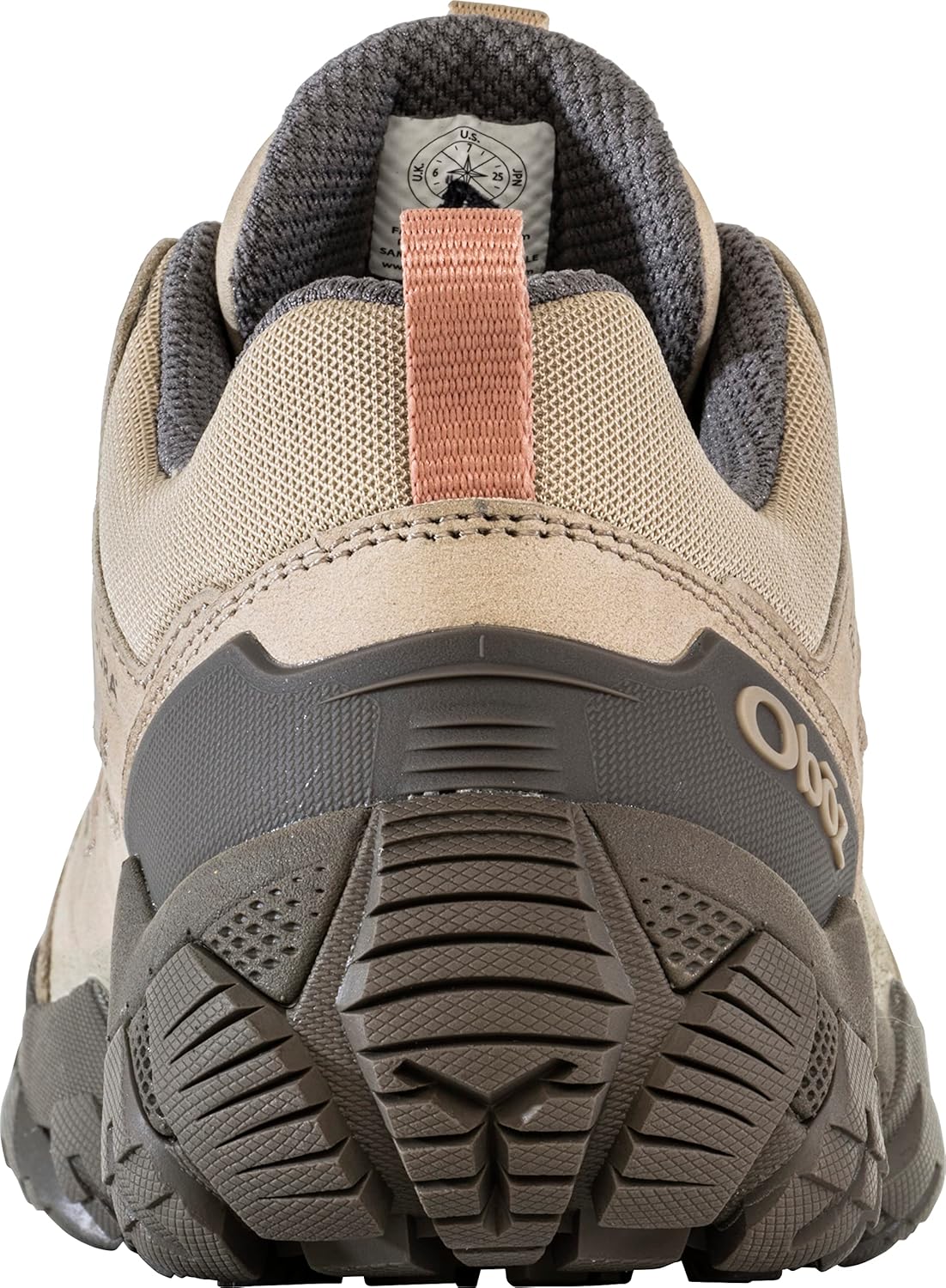 Oboz Men's Sawtooth X Low Hiking Shoes, Sandhill, 15 Wide - Image 3
