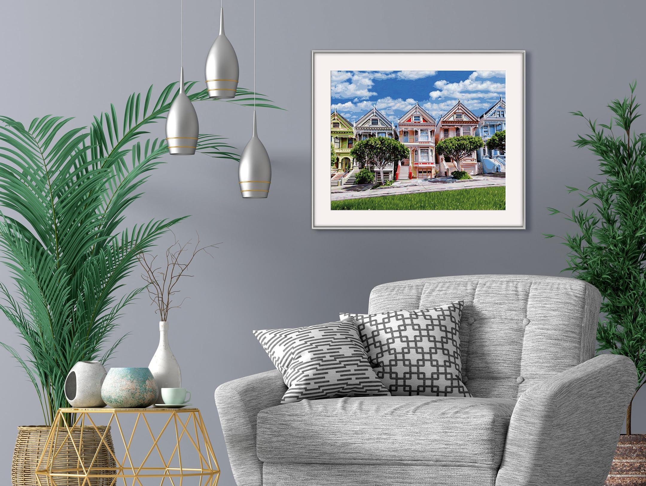 Schipper 609130759 Peinture Par Numéros - Femme Avec Parasol