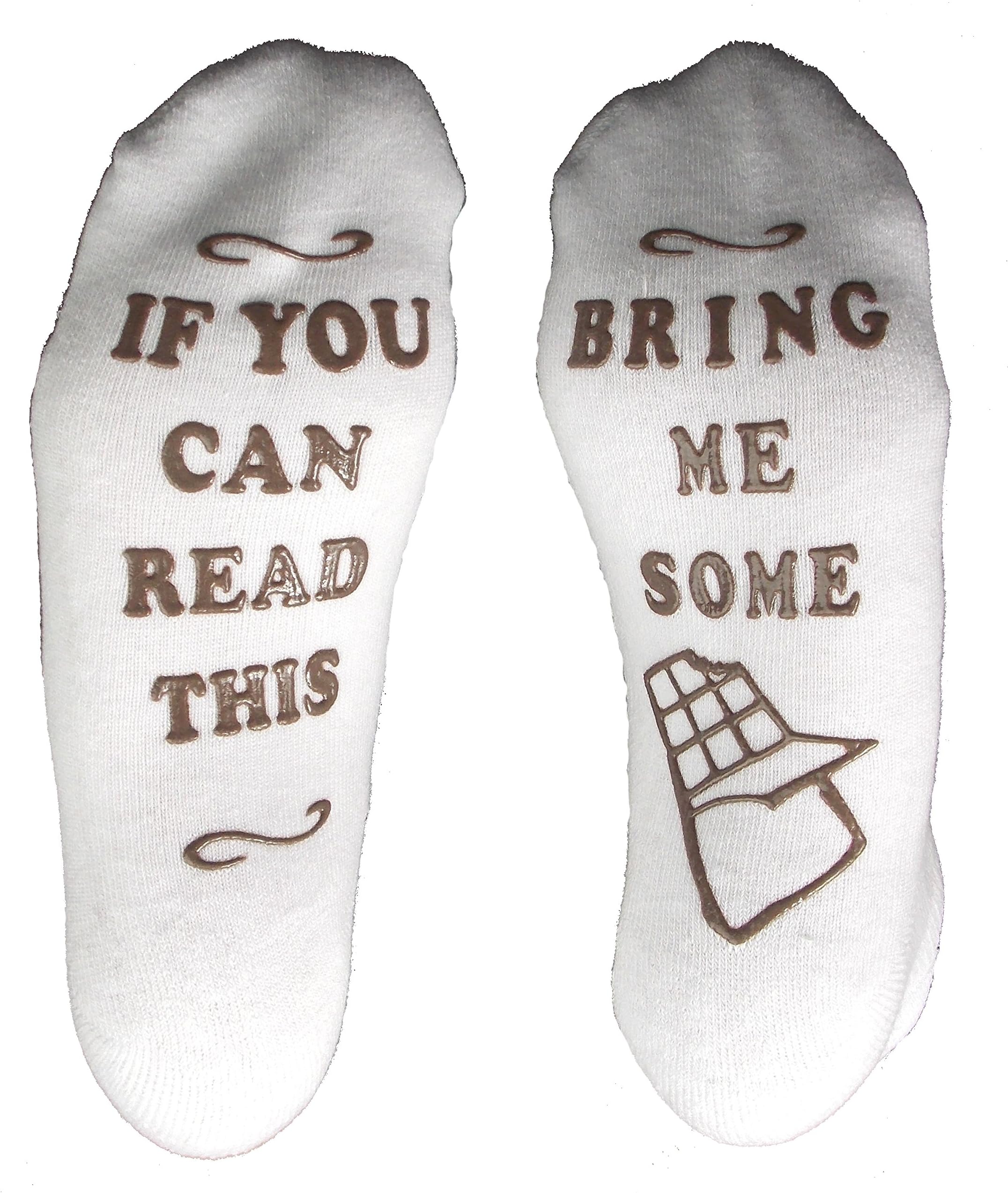 Chocolate Socks “If You Can Read This, Bring Me Some Chocolate