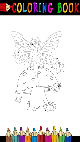 Coloring Book Fairy