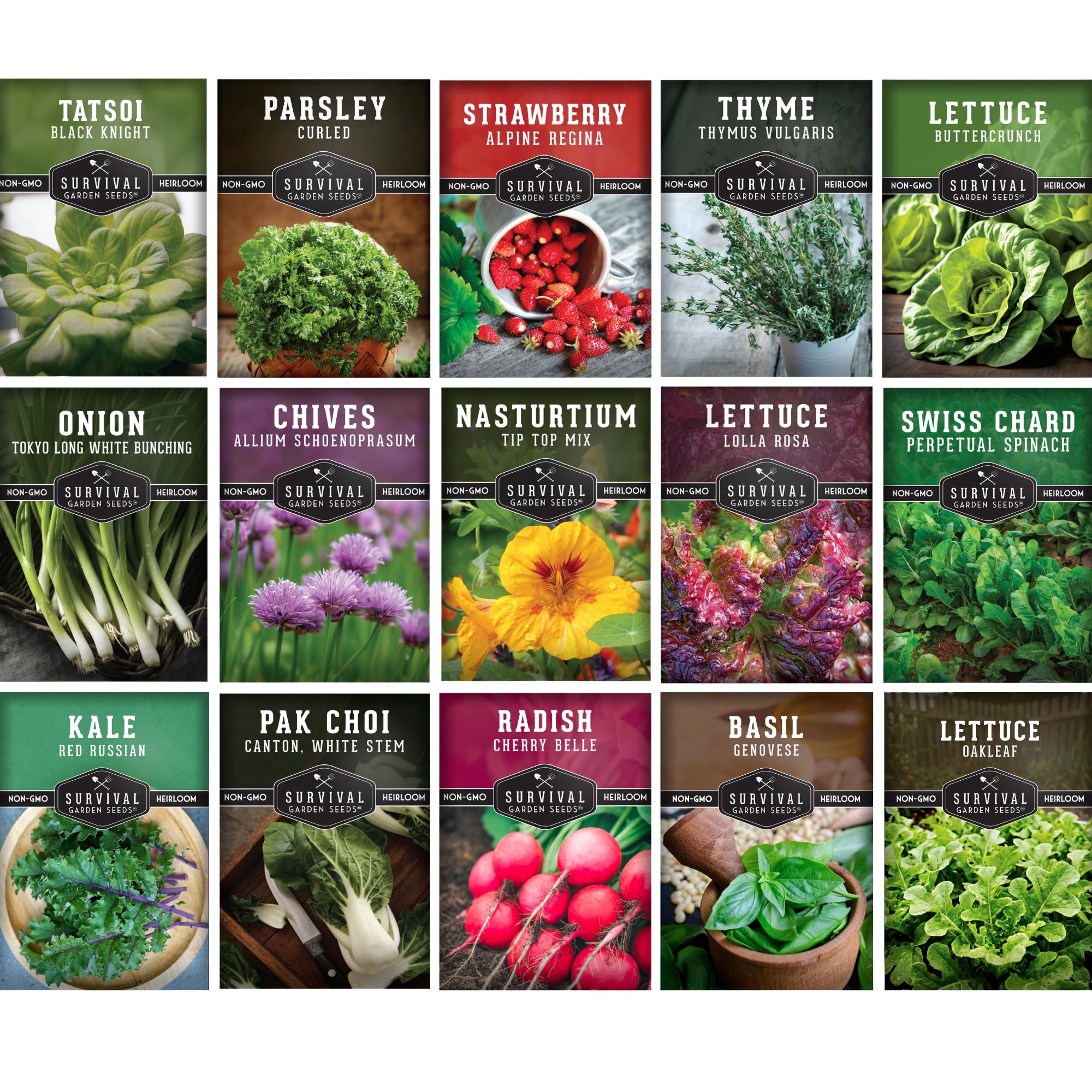 Tower Garden Seeds 15 Variety Collection