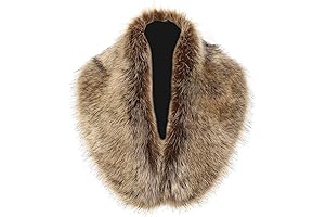 Soul Young Faux Fur Collar: A Regal Accessory for Your Mrs. Peacock Costume