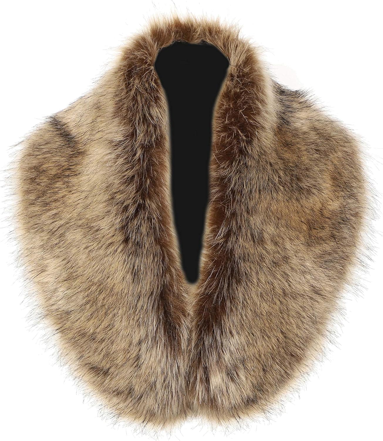 Soul Young Faux Fur Collar Women's Neck Warmer Scarf Wrap