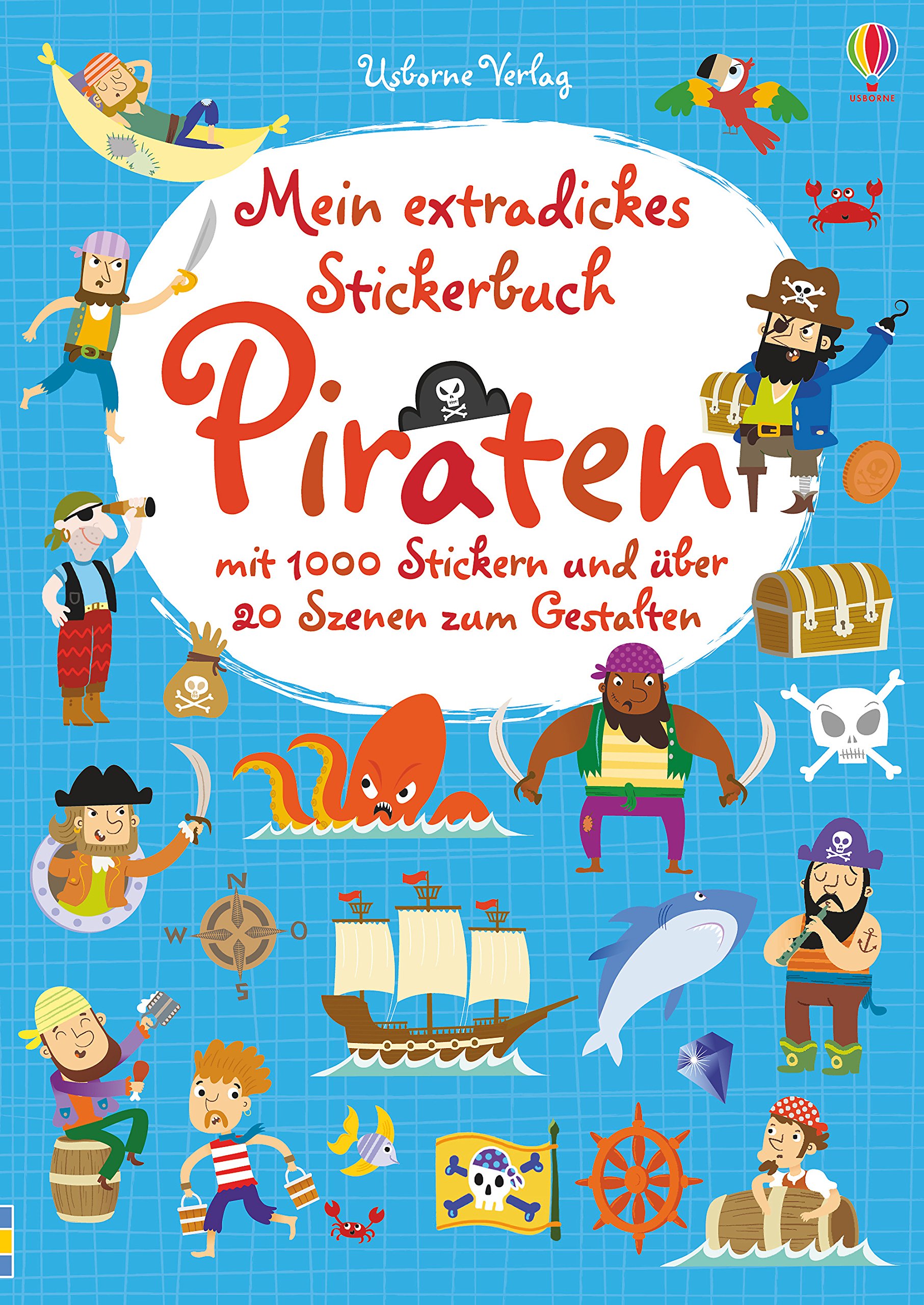 Mein extradickes Stickerbuch: Piraten Paperback – 7 April 2017